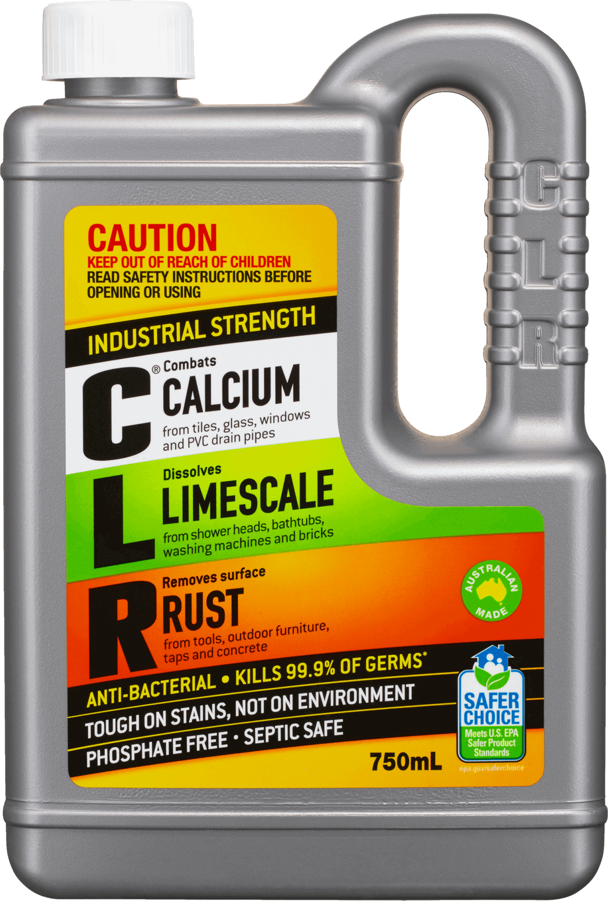 CLR Calcium, Limescale & Rust Remover 750ML