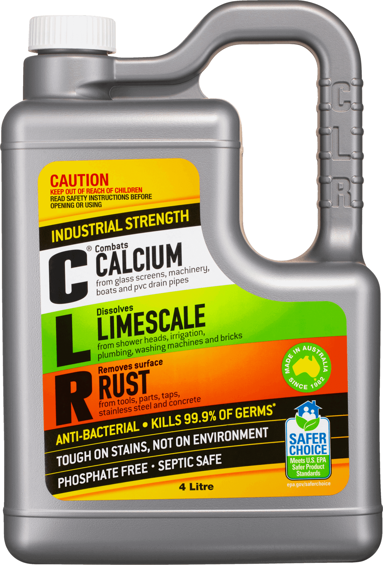 CLR Calcium Limescale & Rust Remover 4L