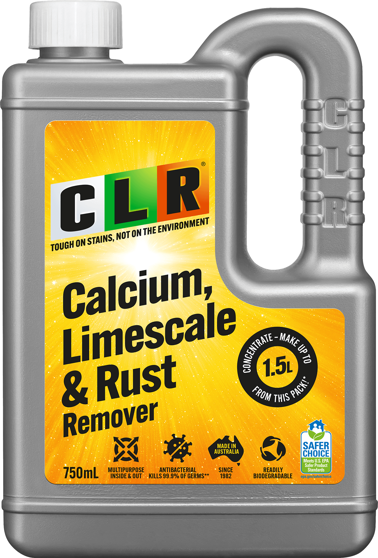 CLR Calcium, Limescale & Rust Remover 750ML