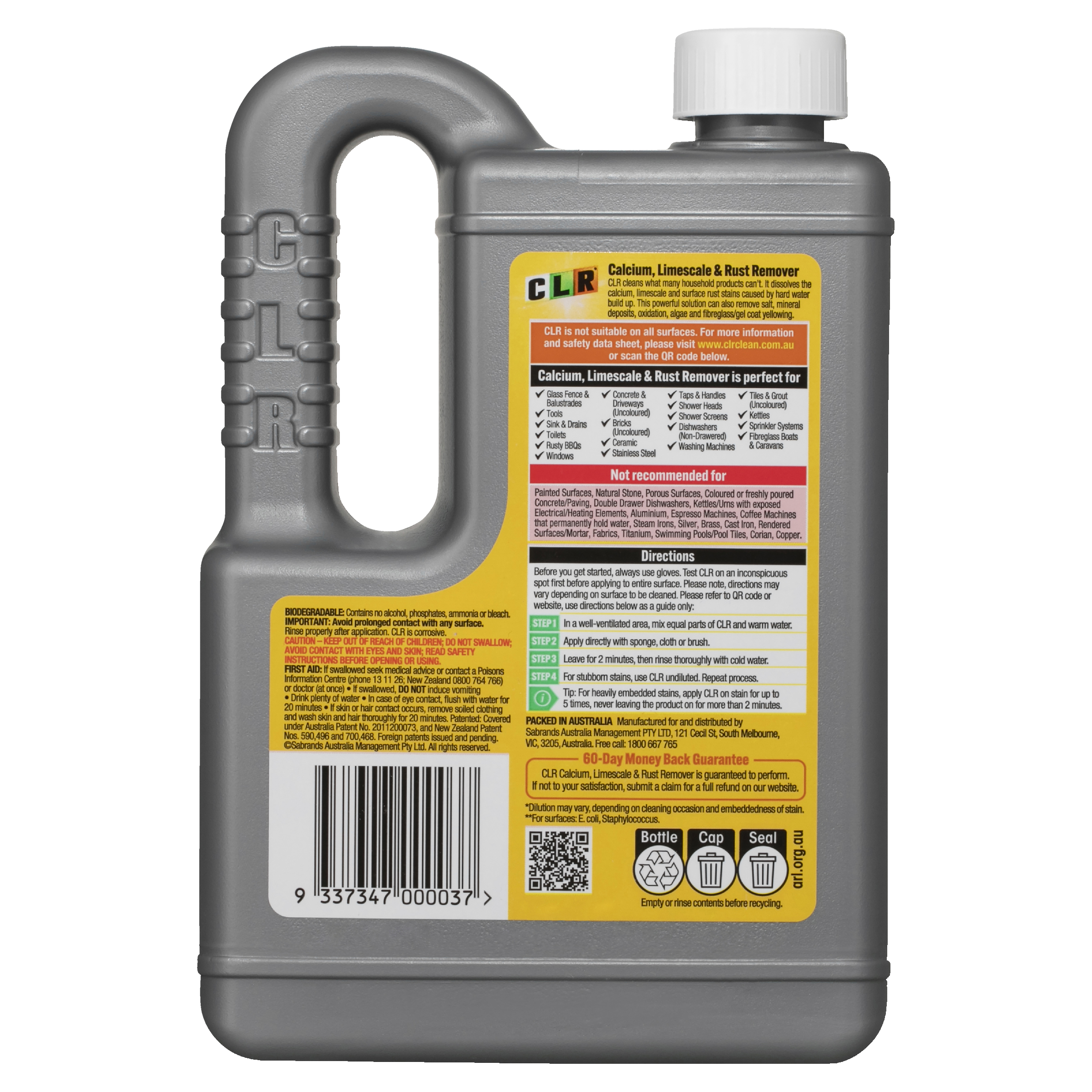CLR Calcium, Limescale & Rust Remover - 750ml - Image 2