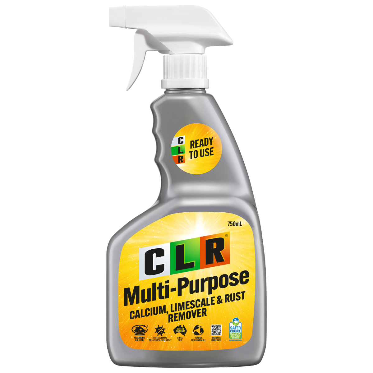 CLR Calcium Limescale Rust Remover 750ml Spray Bottle