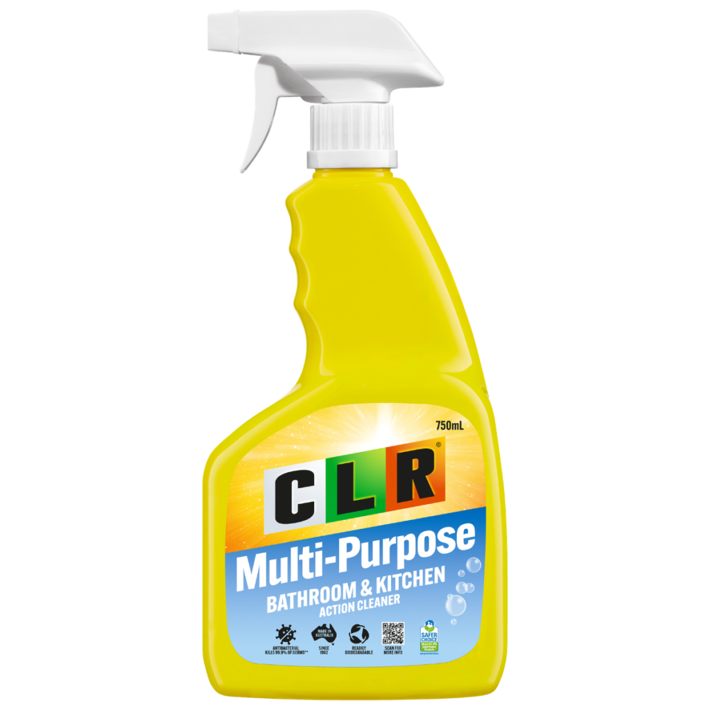 CLR Multipurpose Bathroom & Kitchen Action Cleaner 750 Spray Bottle